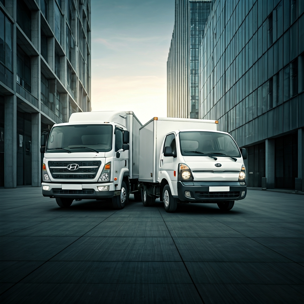 Mobil Listrik Komersial Hyundai Mighty EV dan Kia 