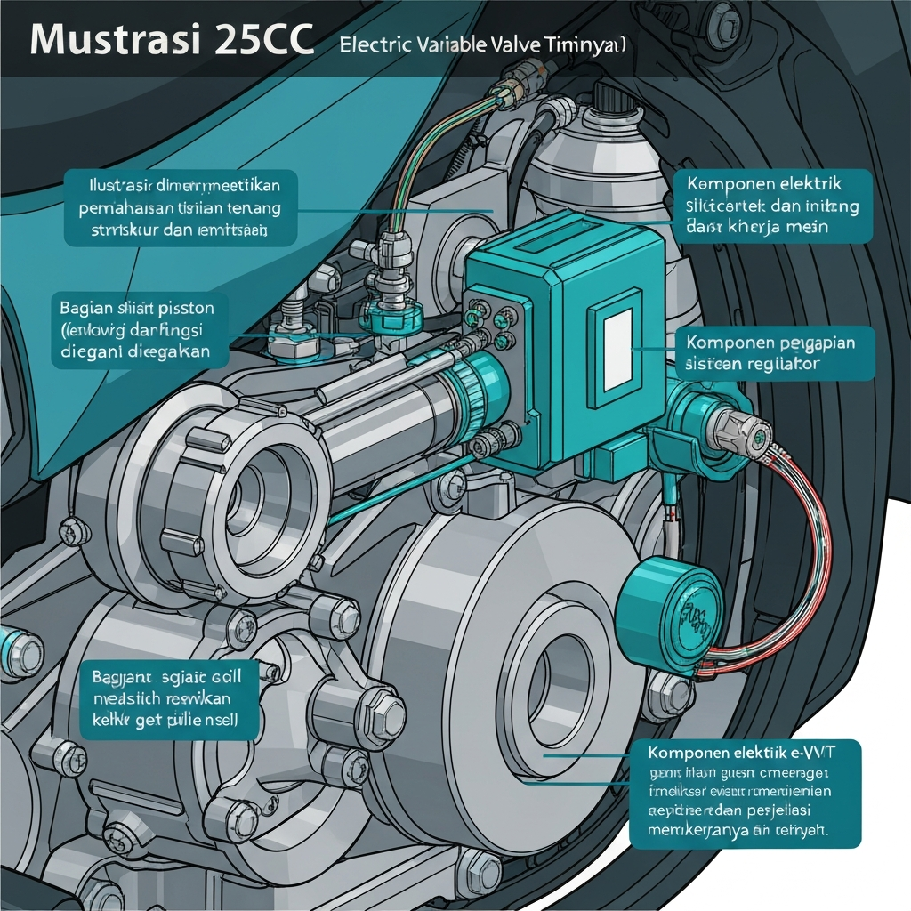 Mengintip Teknologi Mesin e-VVT pada Motor Matic 1