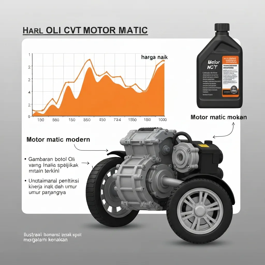 Harga Oli Transmisi CVT Motor Matic 2026 Diprediks