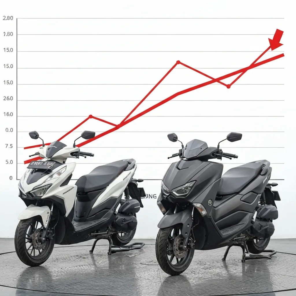 Harga Motor Matic Honda Vario 160 dan Yamaha NMAX 